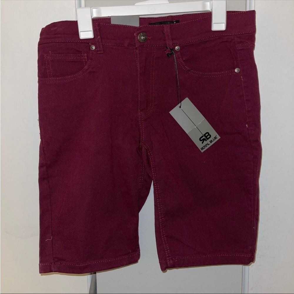 Men’s red maroon shorts